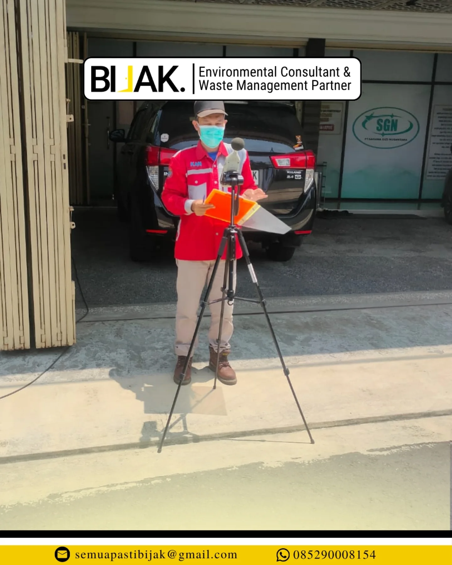 Pendampingan Sampling PT Sarana Gizi Nusantara Cilacap