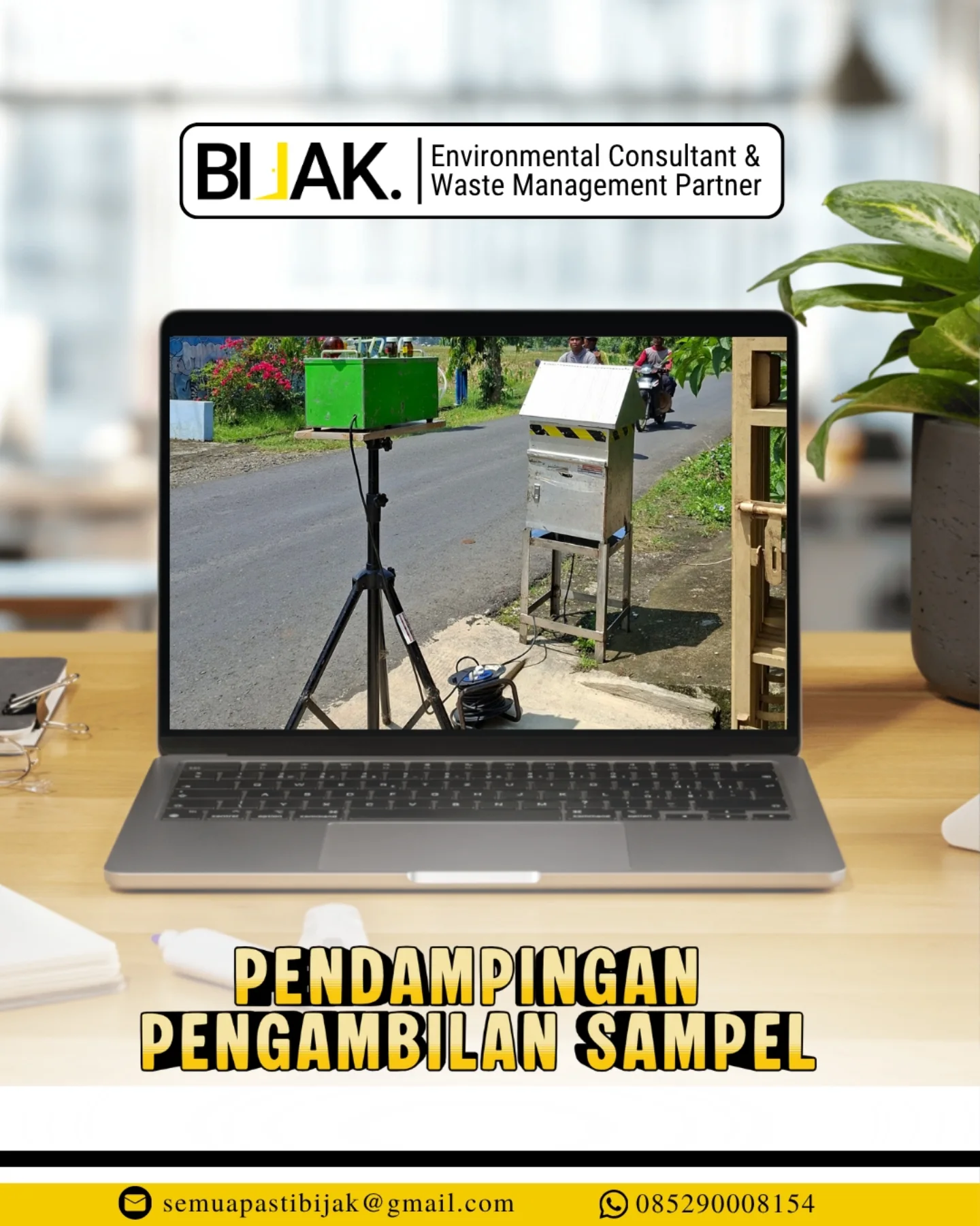 Pendampingan Sampling PT Sarana Gizi Nusantara Cilacap