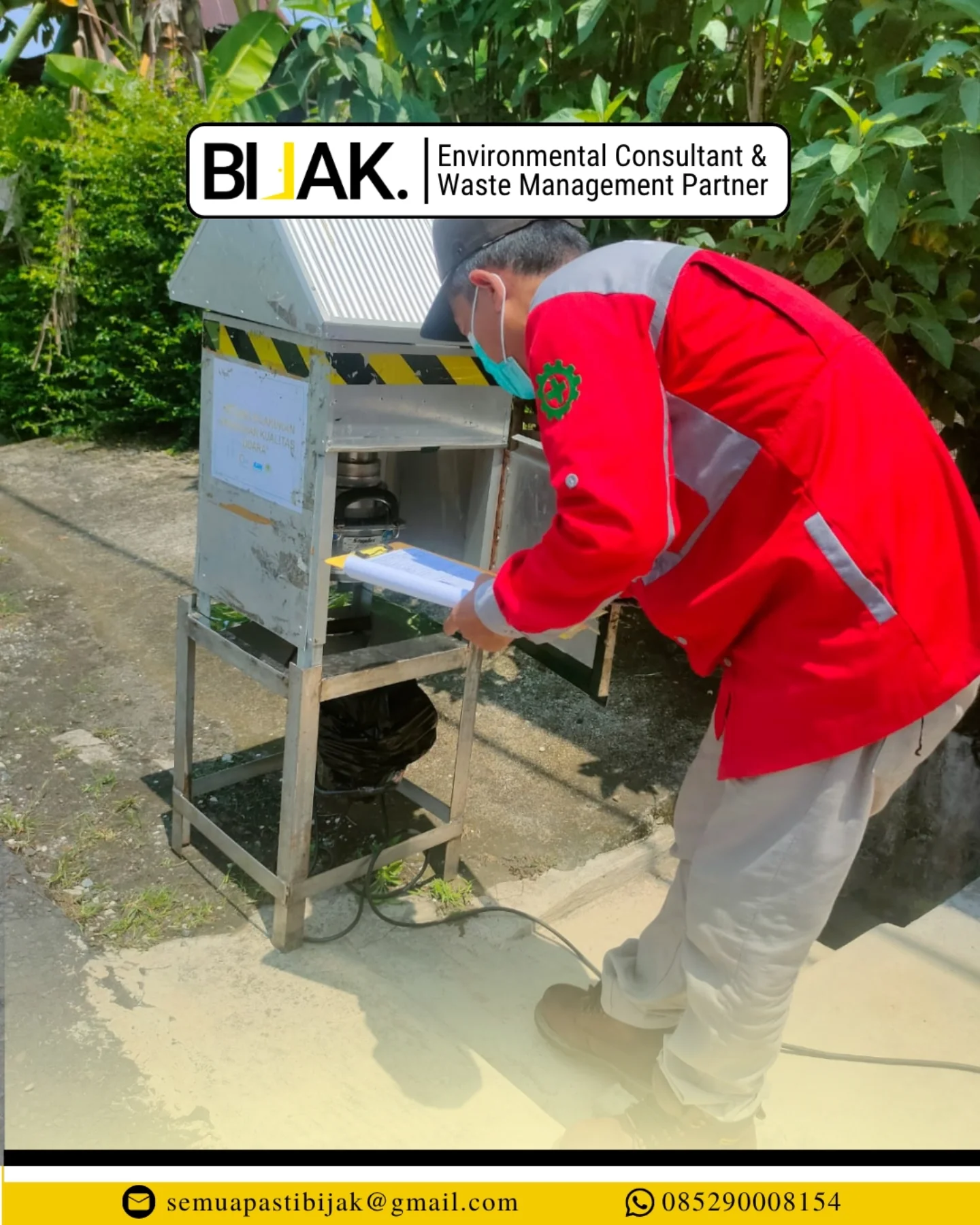 Pendampingan Sampling PT Sarana Gizi Nusantara Cilacap